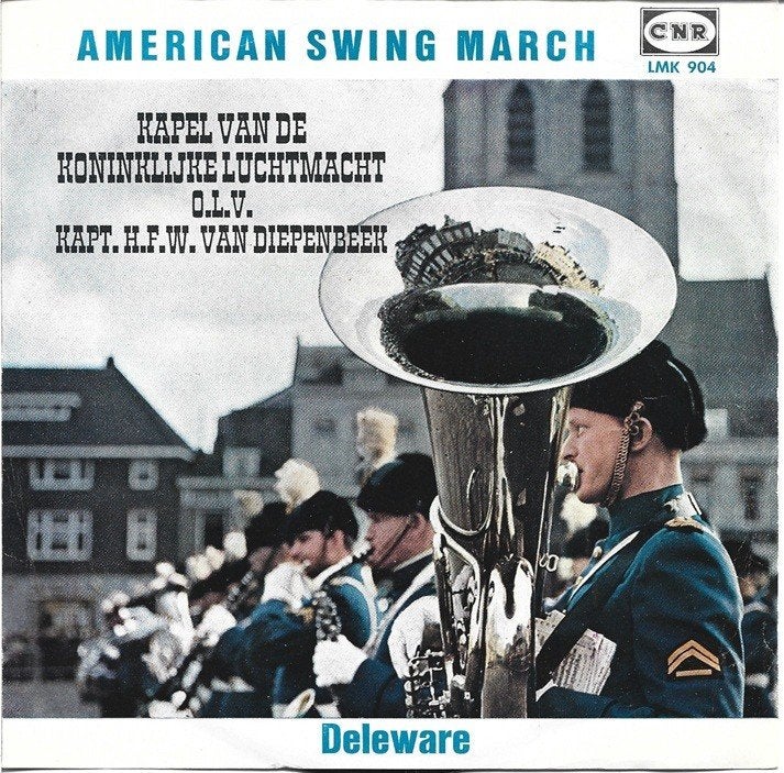 Kapel Van De Koninklijke Luchtmacht – American Swing March, Gebruikt, Wereldmuziek, 7 inch, Ophalen of Verzenden