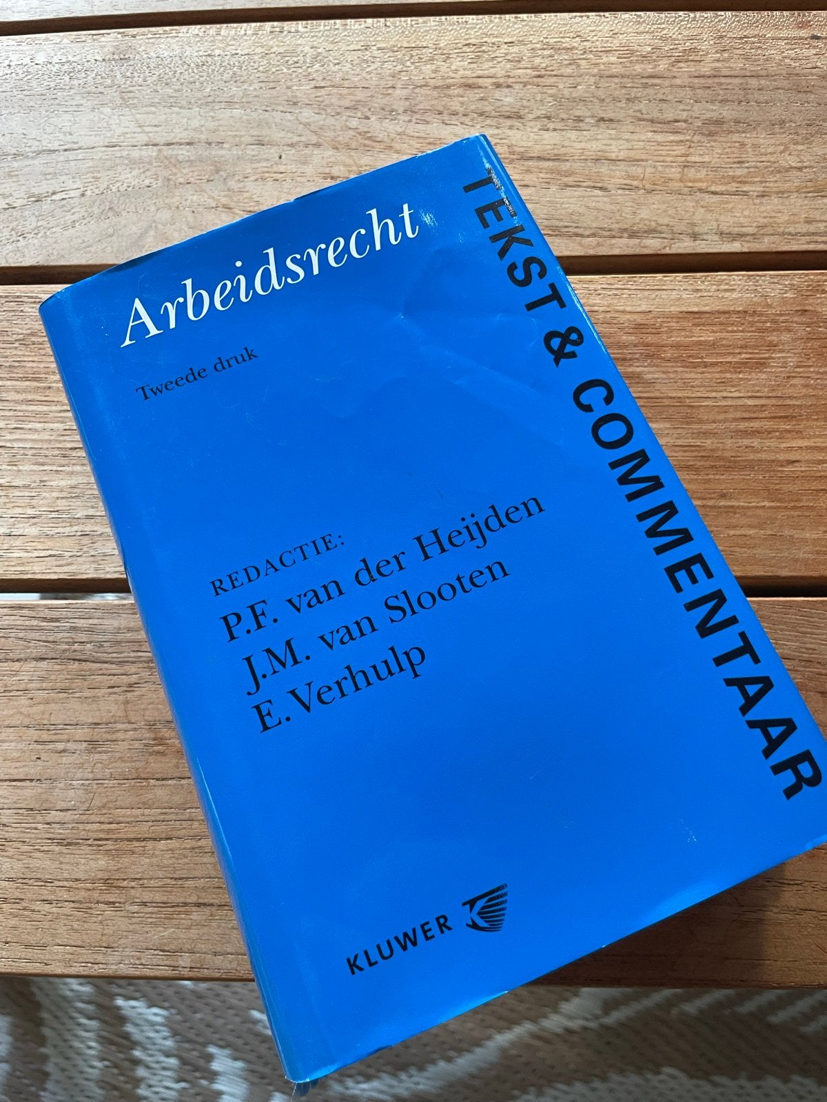 Arbeidsrecht Tekst & Commentaar - Tweede druk, Ophalen of Verzenden, Gamma, Zo goed als nieuw, HBO