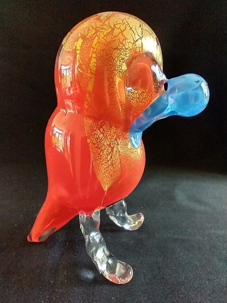 Glas sculptuur vogel, Antiek en Kunst, Ophalen of Verzenden