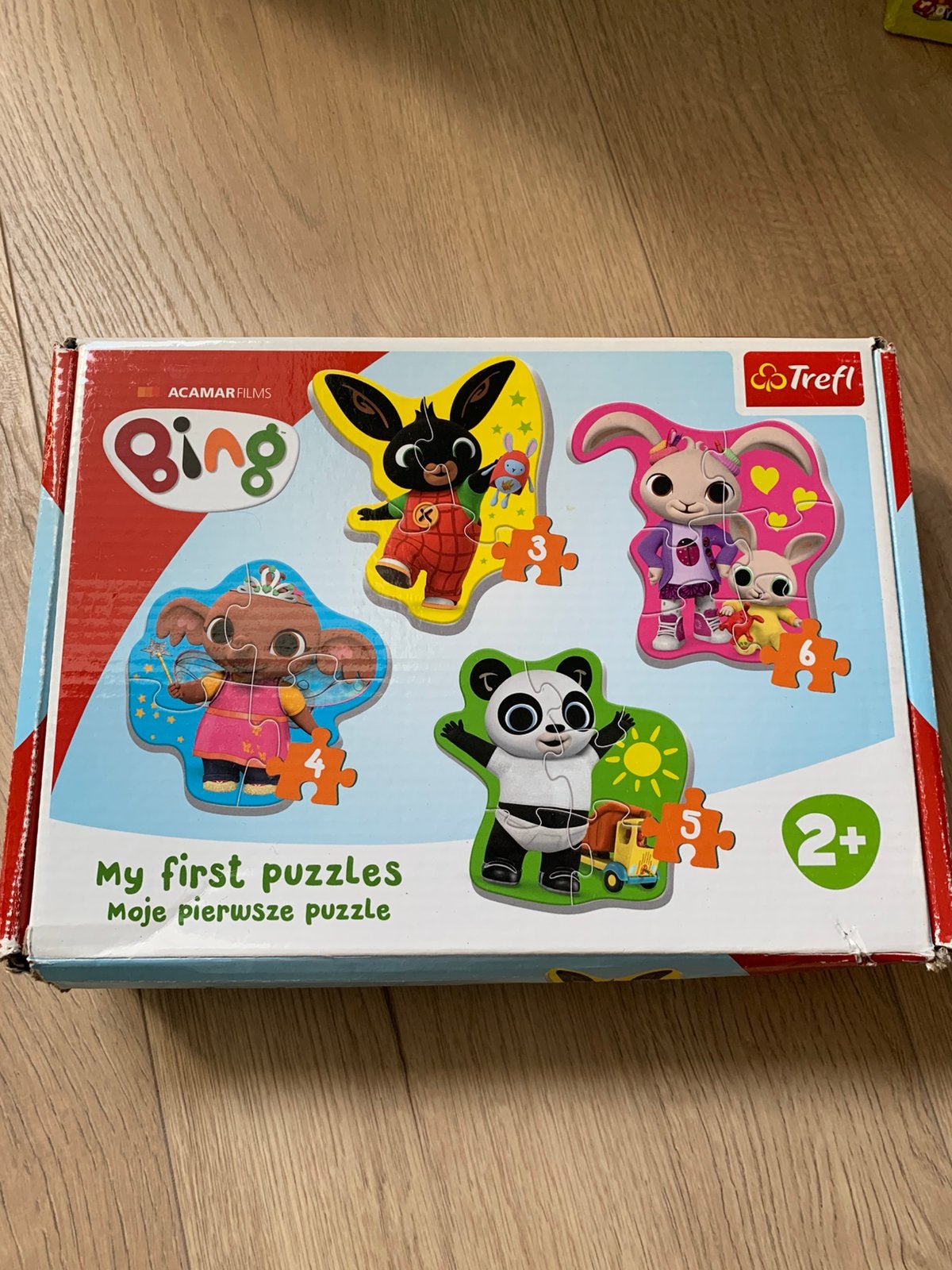 Bing puzzels compleet en netjes, Kinderen en Baby's, Speelgoed | Kinderpuzzels, Ophalen, 10 tot 50 stukjes, Zo goed als nieuw