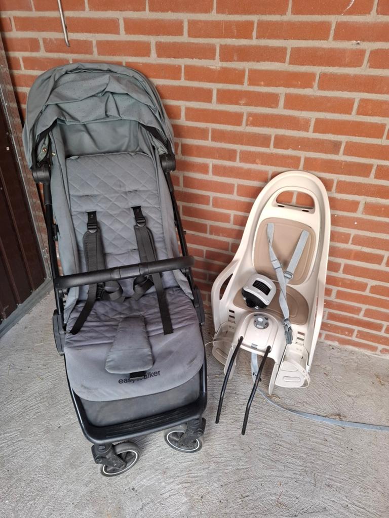 Easywalker en achterzitje, Ophalen, Overige merken, Verstelbare rugleuning