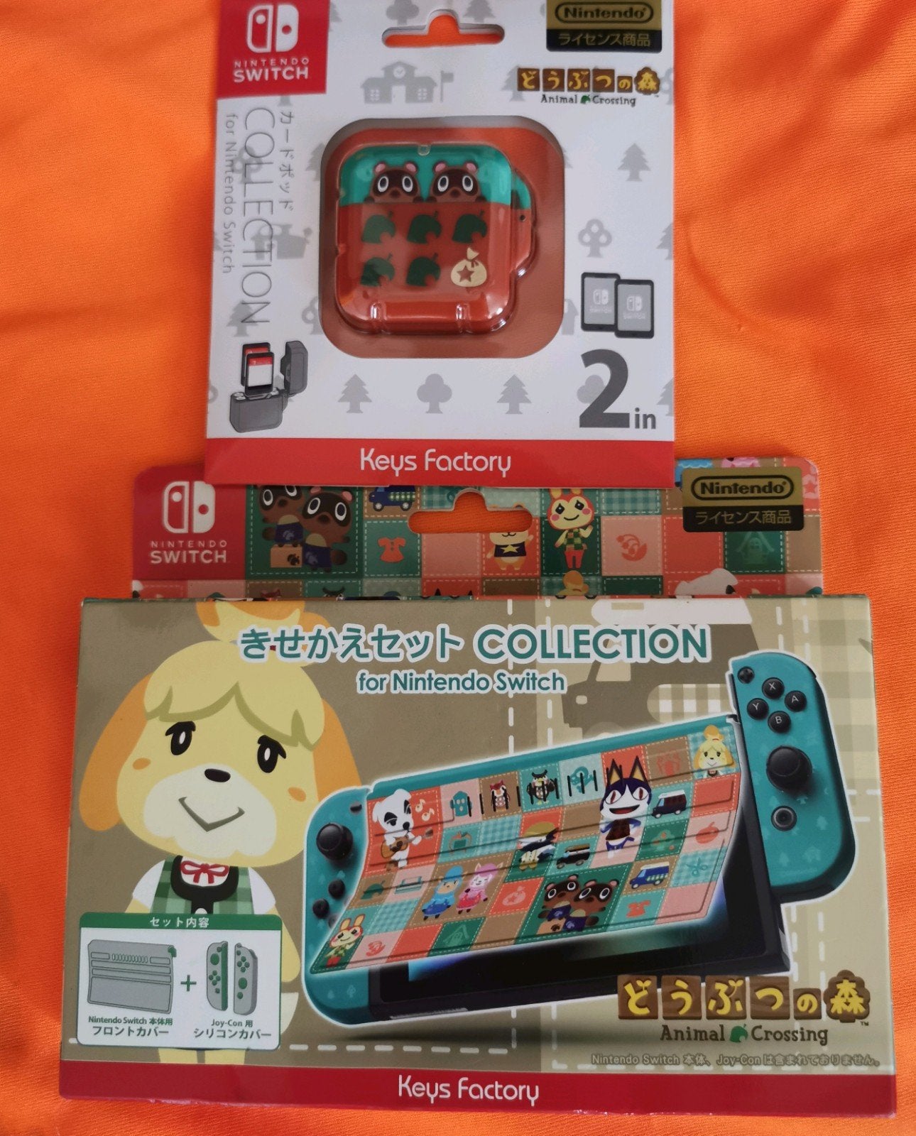 UNIEK Nintendo Switch Animal Crossing Flipcover + spelcase, Overige controllers, Nieuw, Ophalen of Verzenden, Draadloos