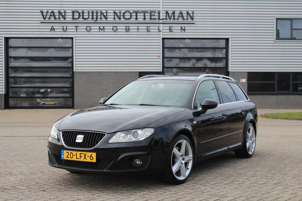 SEAT Exeo ST 1.8 Sport / Leer / Clima / Stoelverwarming / N., Auto's, Seat, Voorwielaandrijving, Euro 5, Gebruikt, Zwart