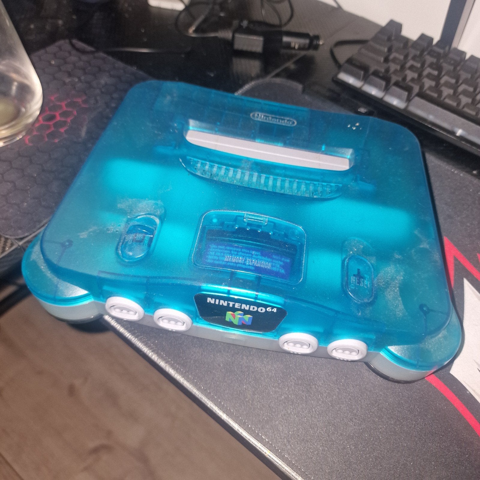 Nintendo 64 Console - Losse console, werking onbekend, Ophalen of Verzenden, Niet werkend, Zonder controller