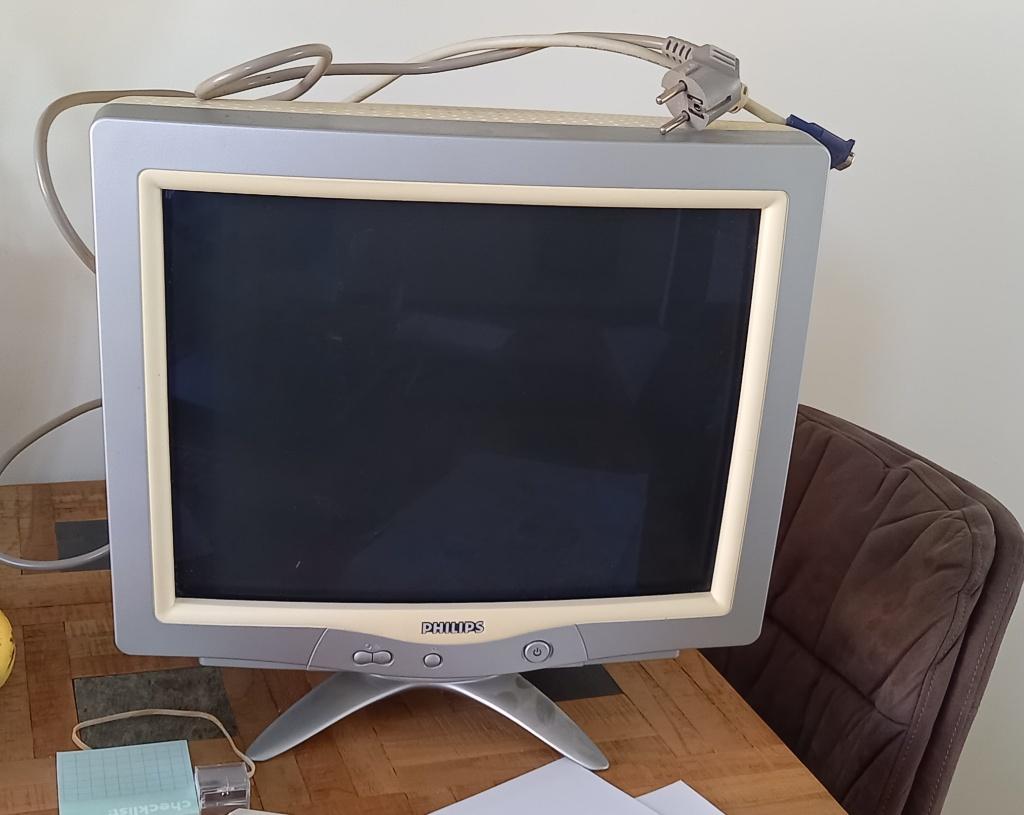 Monitor Philips 107x53, CRT, beeldscherm 17-inch, uit 2003, Ophalen, Philips, Gebruikt, Overige typen