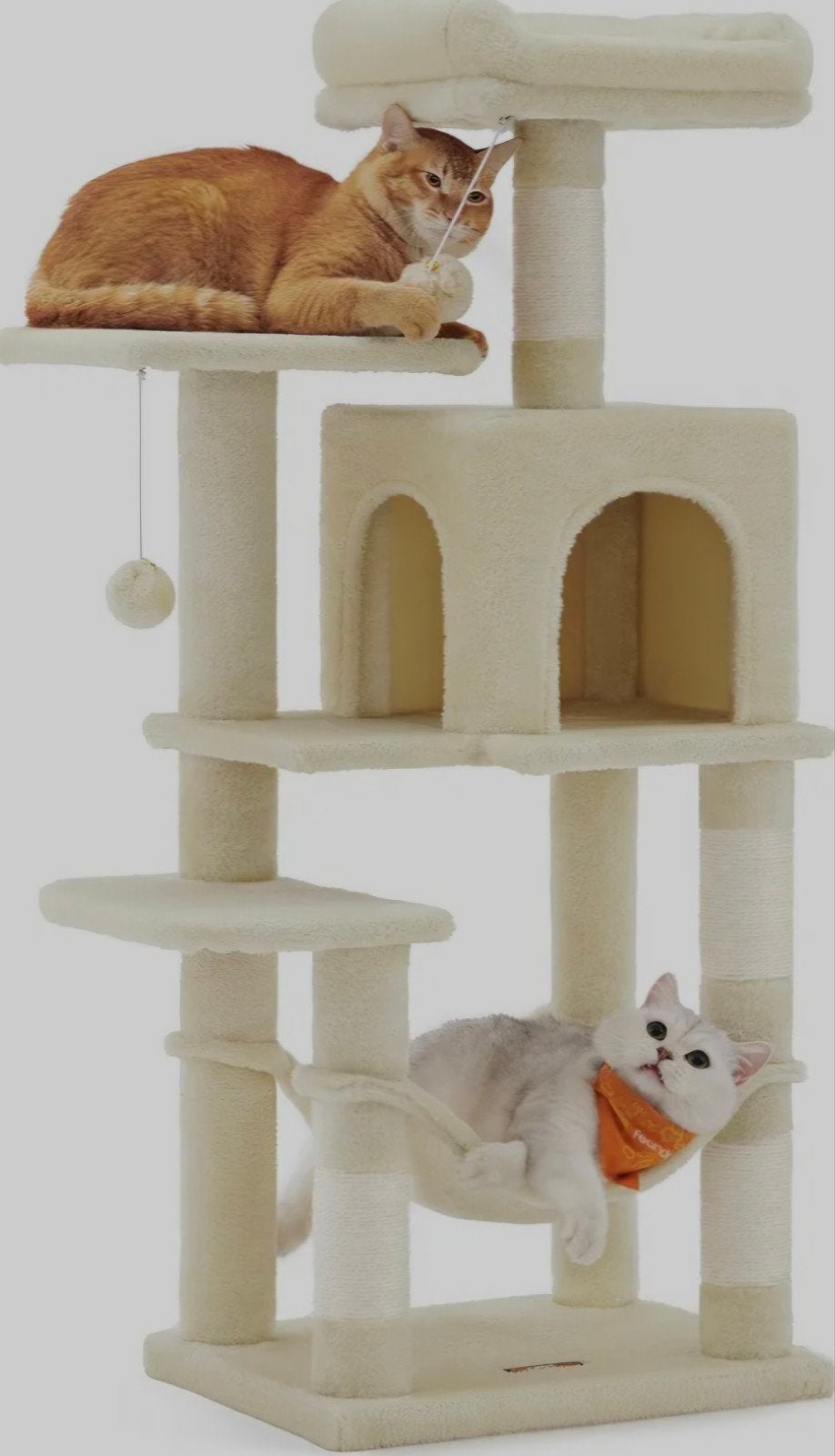 Krabpaal, 112 cm hoog Nieuw in doos!, Ophalen of Verzenden, Nieuw, Krabpaal