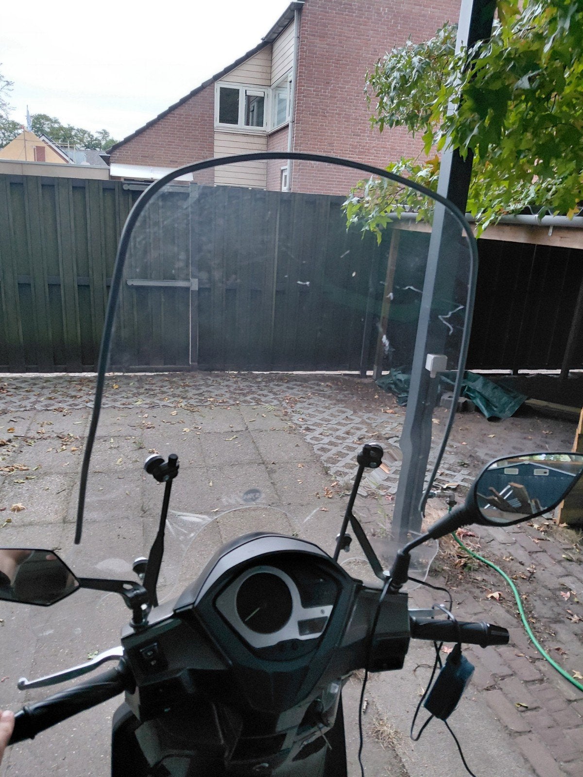 sim symphony windscherm, Fietsen en Brommers, Ophalen, Gebruikt, Benzine, Overige modellen