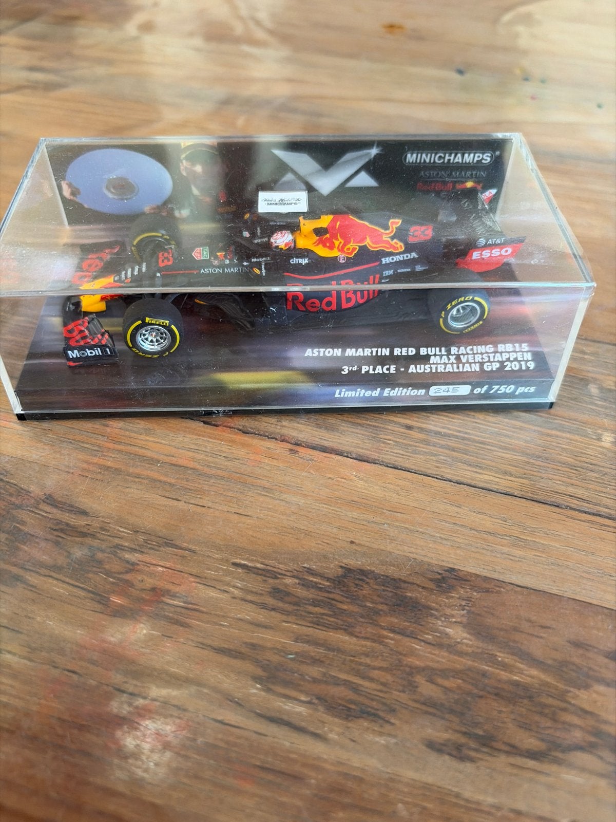 Max Verstappen  Australië gp 2019 editie 42, Ophalen of Verzenden, Zo goed als nieuw