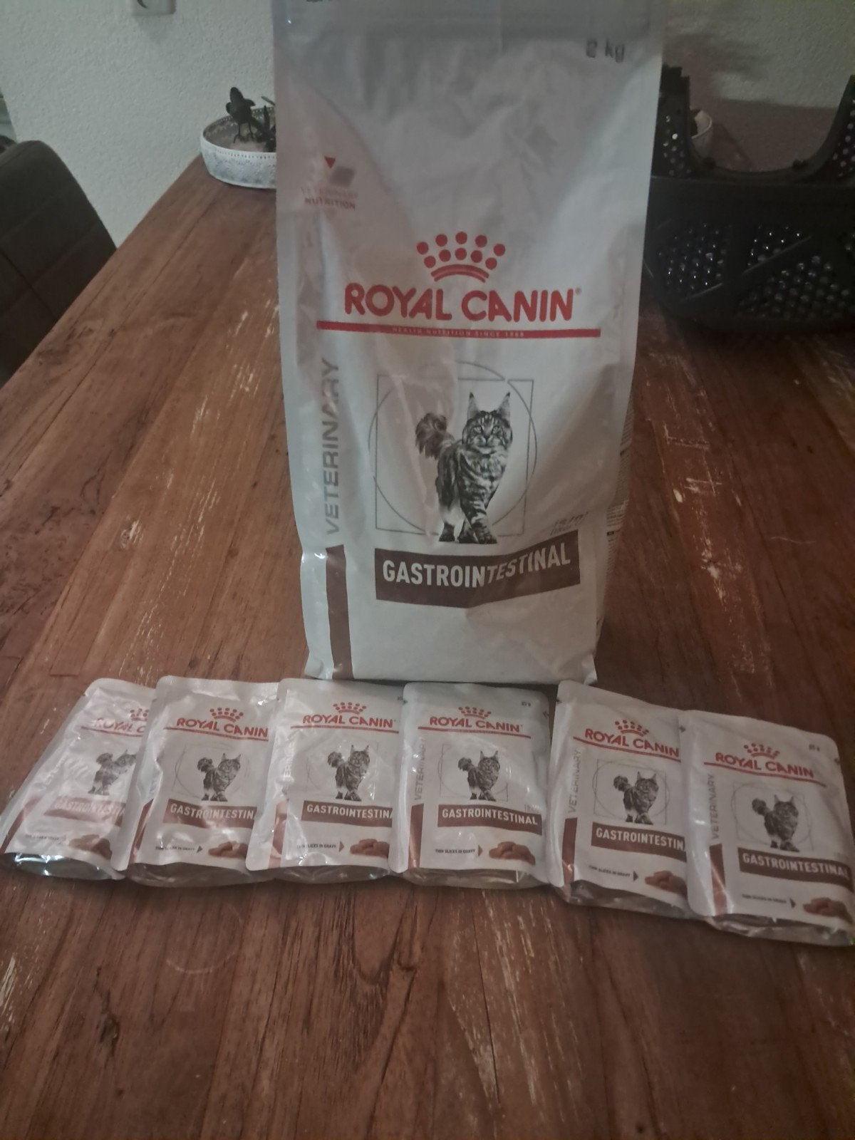 Royal Canin gastro intestinal kat + 6 x natvoer en droogvoer, Dieren en Toebehoren, Dierenvoeding, Ophalen of Verzenden, Kat