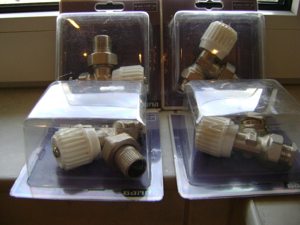 radiator kranen haaks, Minder dan 30 cm, Overige typen, Nieuw, Minder dan 60 cm