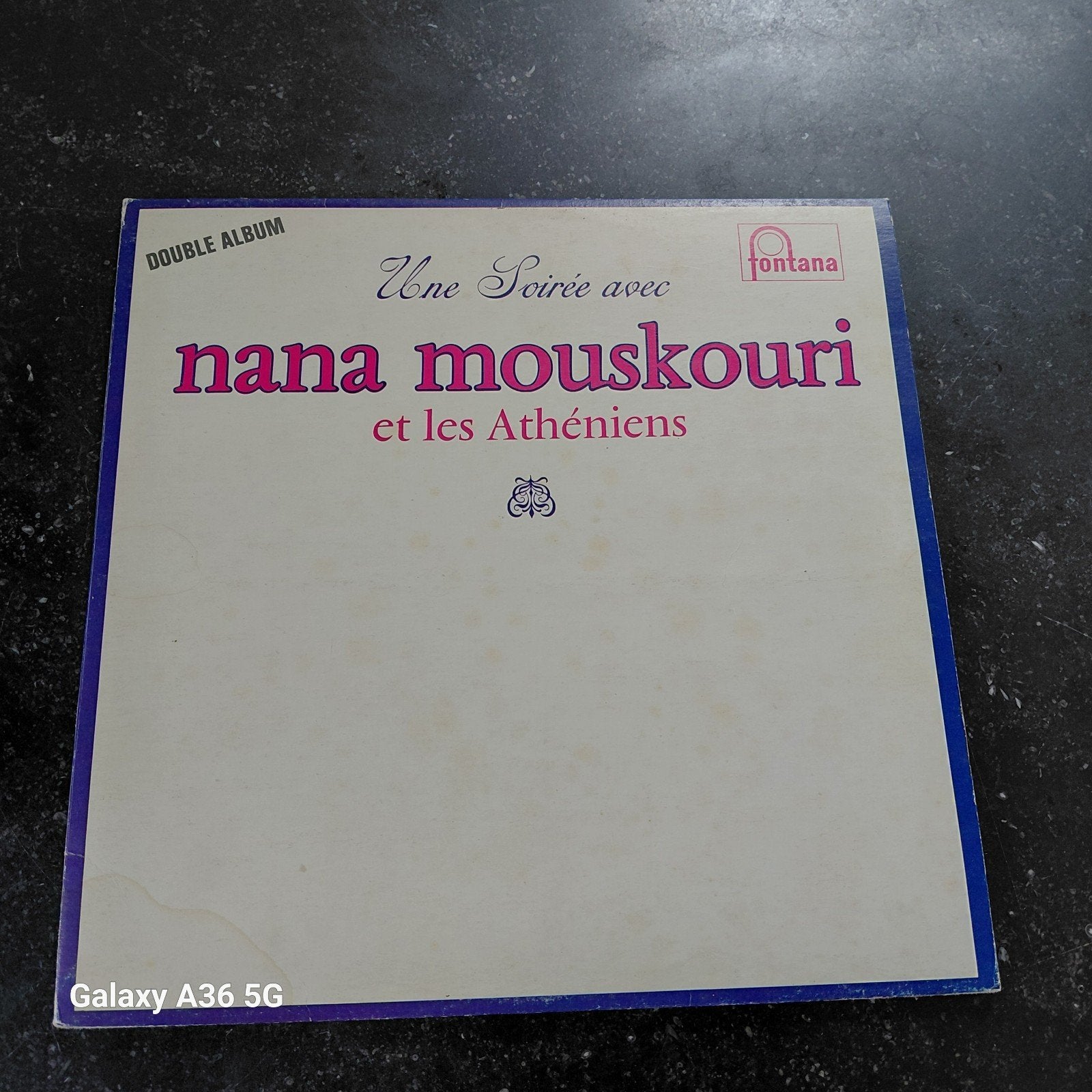 Nana Mouskouri - Une Soirée avec Nana Mouskouri (Dubbel LP), Gebruikt, Pop, Ophalen of Verzenden, Dubbel-LP