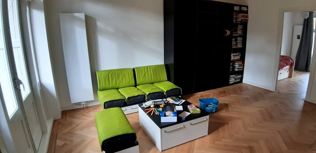 Interlübke ladekast / loungeset met kussens, Ophalen, Gebruikt