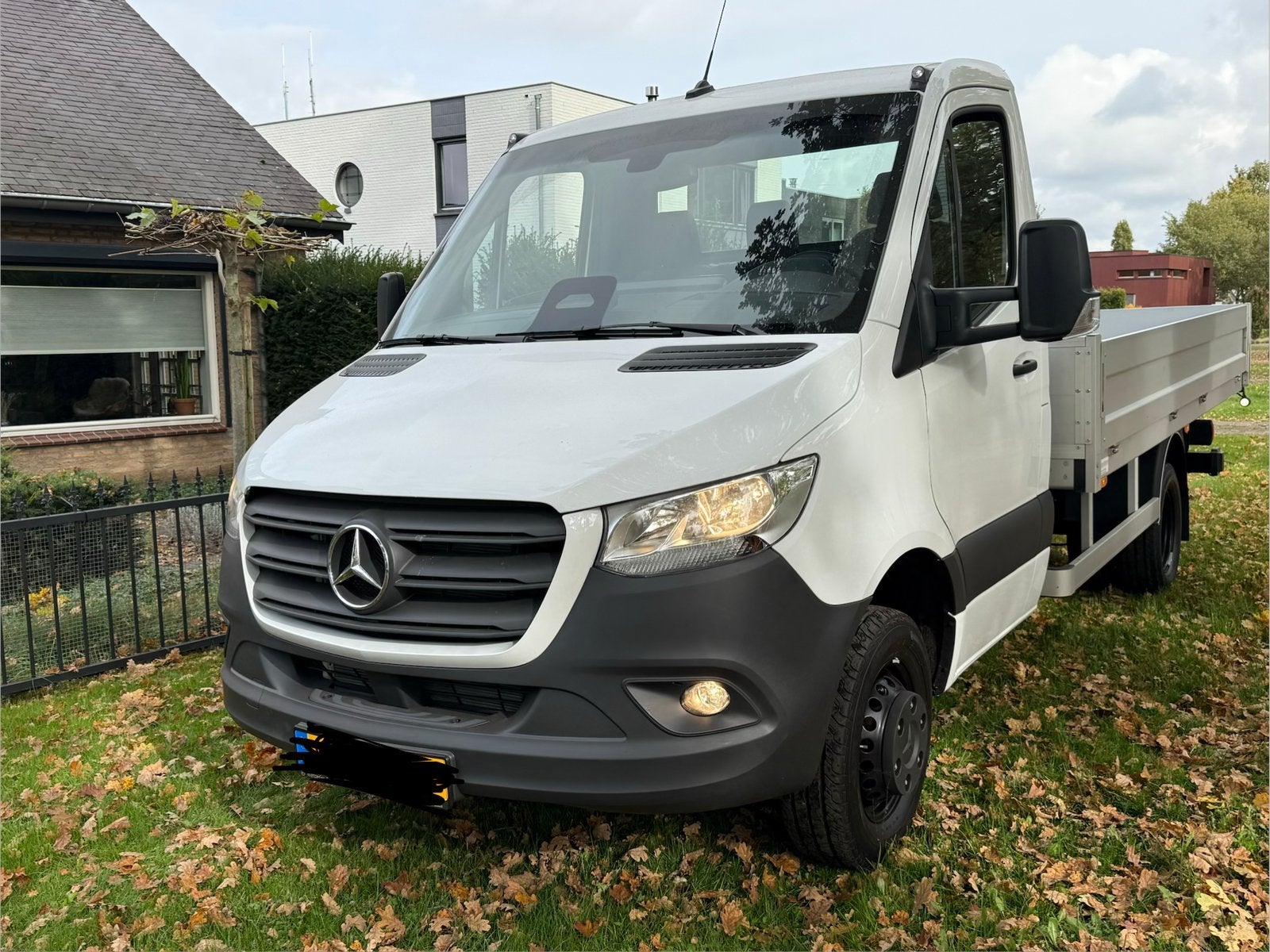 Sprinter 517 INCLUSIEF BPM! NIEUW ALUMINIUM Open Ladbak AHK, Auto's, Bedrijf, Te koop