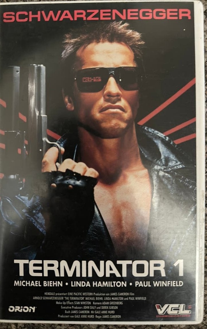 terminator 1 - duitse versie, Vanaf 16 jaar, Science Fiction en Fantasy, Duits, Ophalen of Verzenden