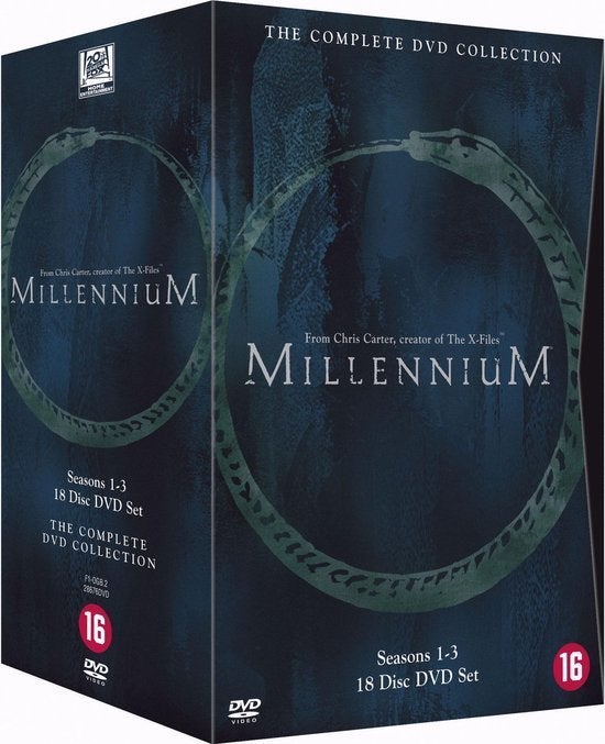 Millennium Seizoen 1 t/m 3📀18 Discs Boxset📀Lance Henriksen, Ophalen, Engels, Nederlands, Zo goed als nieuw