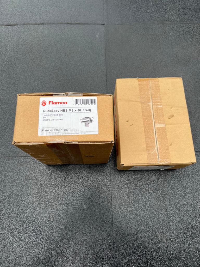 Flamco ClickEasy HBS M8 x 50 voor montagerail, Ophalen of Verzenden, Nieuw