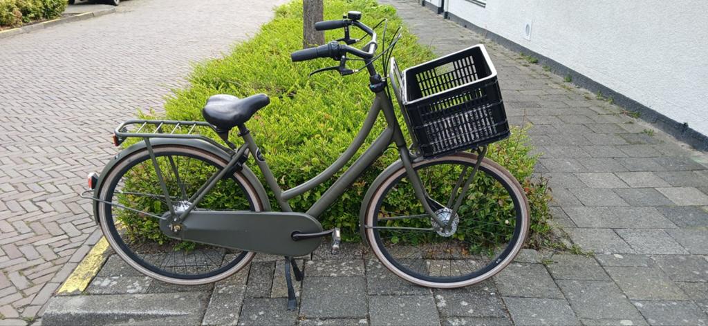 Cortina U4 Transportfiets 50cm 7 versnellingen, Fietsen en Brommers, Fietsen | Dames | Damesfietsen, Gebruikt, (Extra) lage instap