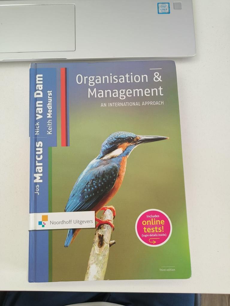 Organisation and management an international approach, Ophalen of Verzenden, Beta, Zo goed als nieuw, HBO