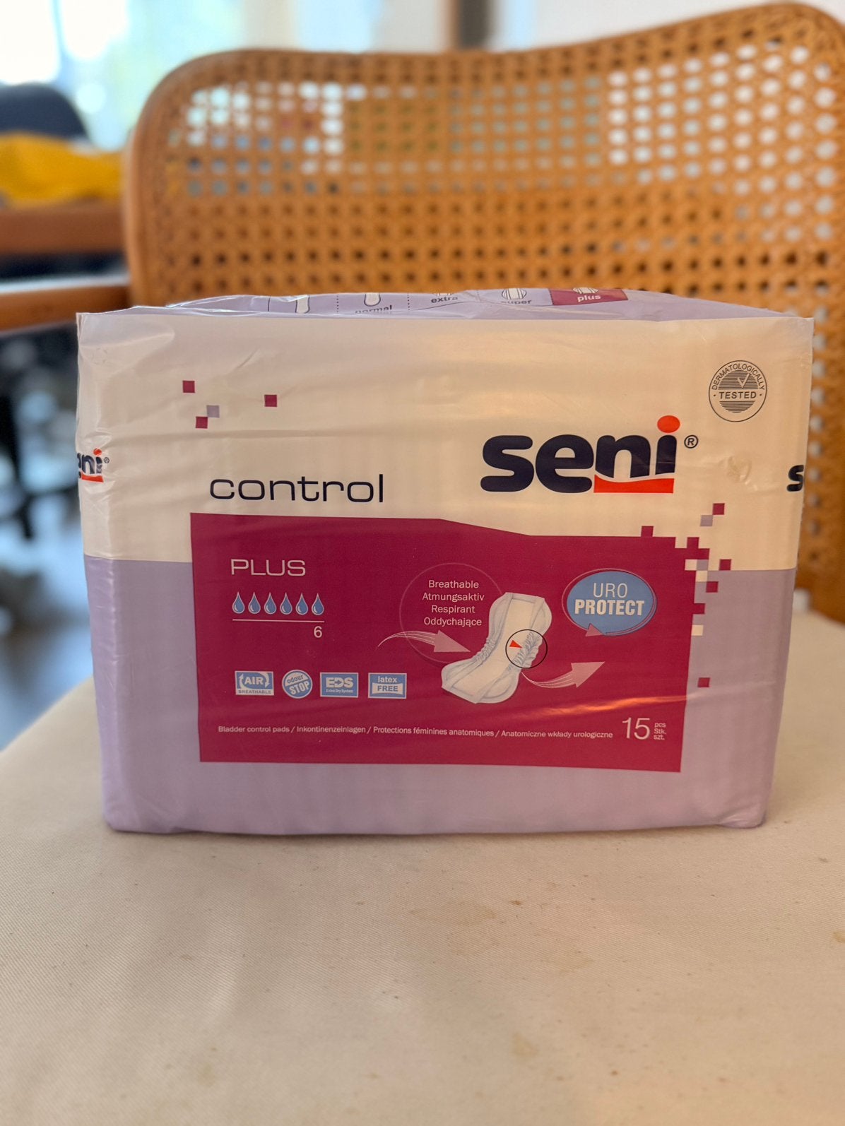 Incontinentie materiaal, Ophalen, Nieuw