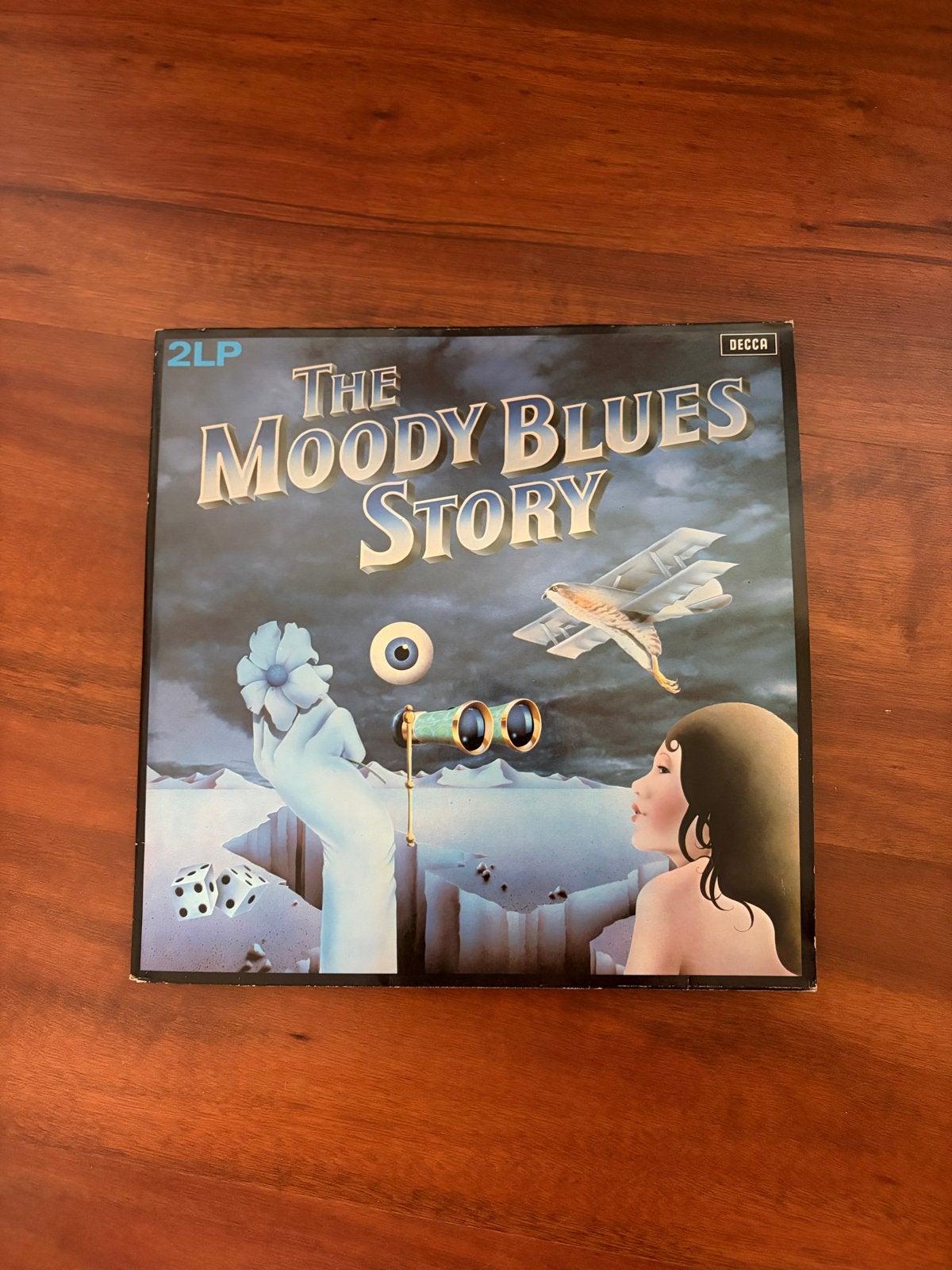 The Moody Blues Story 2LP Decca, Cd's en Dvd's, Gebruikt, Pop, Ophalen of Verzenden, Dubbel-LP
