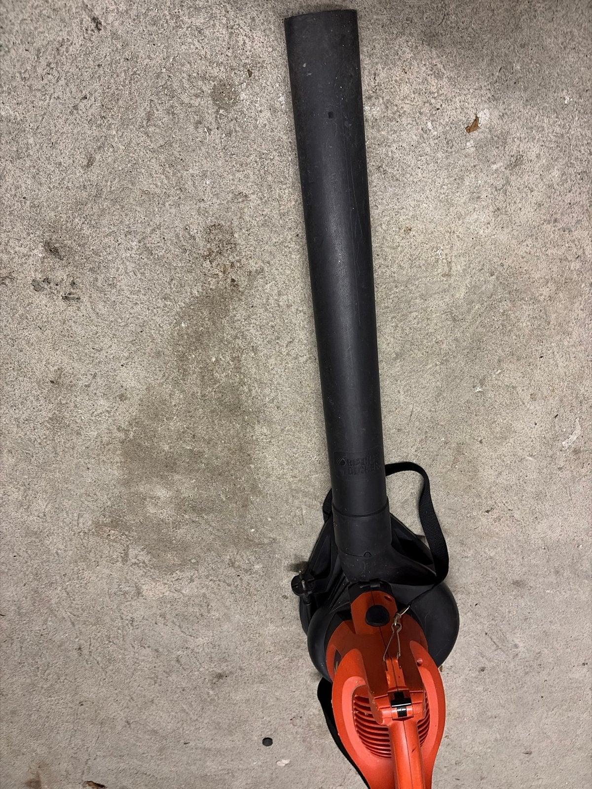 Black & Decker bladblazer, Ophalen, Gebruikt, Handgedragen, Met opvangzak