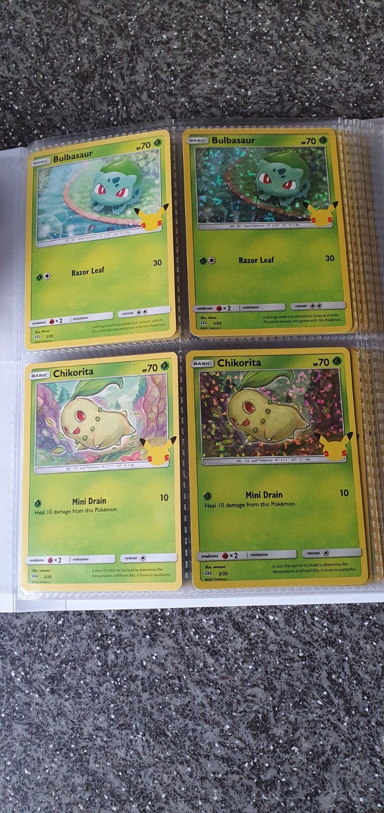 Pokémon McDonald's 25th Anniversary Master Set Celebrations, Ophalen of Verzenden, Nieuw, Meerdere kaarten, Foil