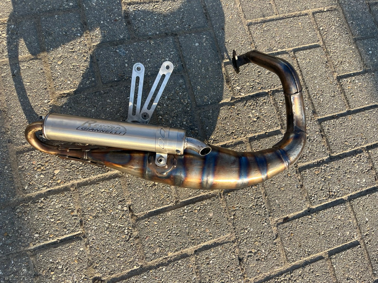 Gereviseerde gianelli rekord uitlaat‼️, Ophalen of Verzenden, Zo goed als nieuw, Uitlaat