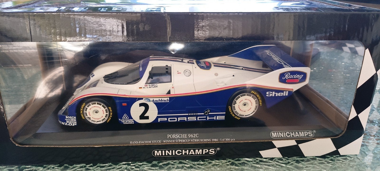 Porsche 962C. Minichamps, Ophalen of Verzenden, Nieuw, Auto, MiniChamps