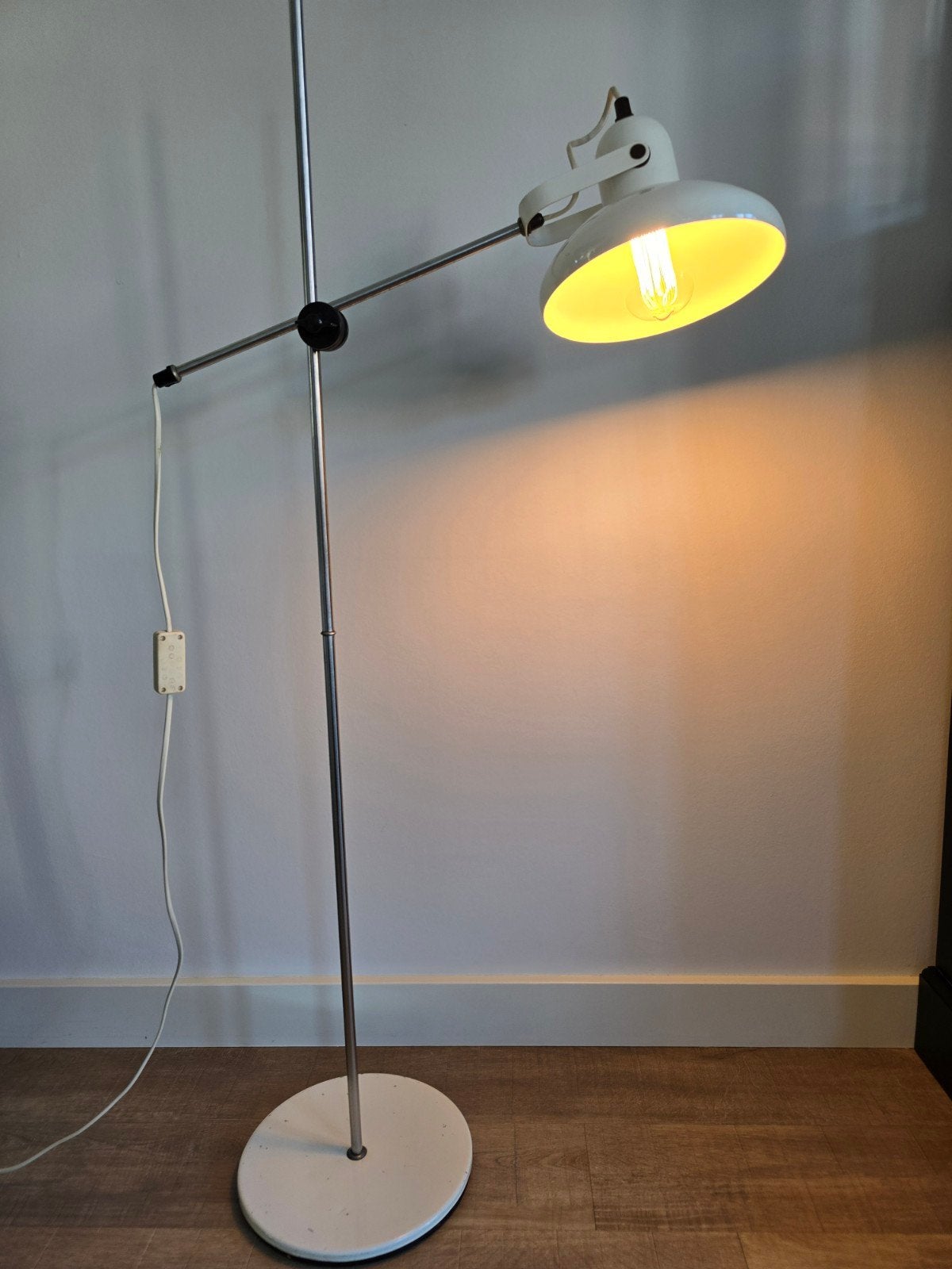FLOOR LAMP BY JAN HOOGERVORST voor Anvia - 1960S. €229, Ophalen of Verzenden, 150 tot 200 cm