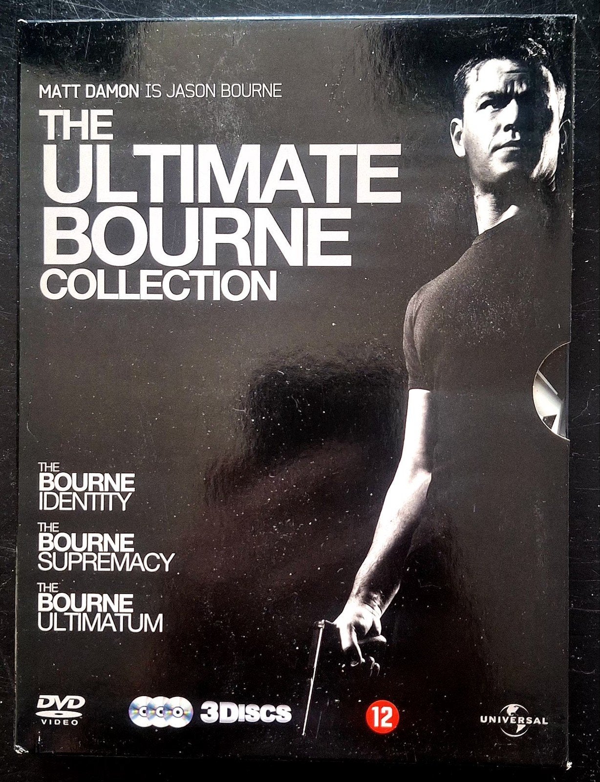 3-DVD  SPEELFILMS - The Ultimate Jason Bourne Collection, Vanaf 12 jaar, Ophalen of Verzenden, Gebruikt, Actiethriller