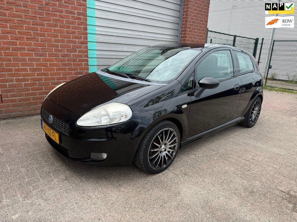Fiat Grande Punto 1.4-16V Sport 3-deurs Bj:2007 NAP!, Auto's, Fiat, Voorwielaandrijving, 15 km/l, Gebruikt, 4 cilinders