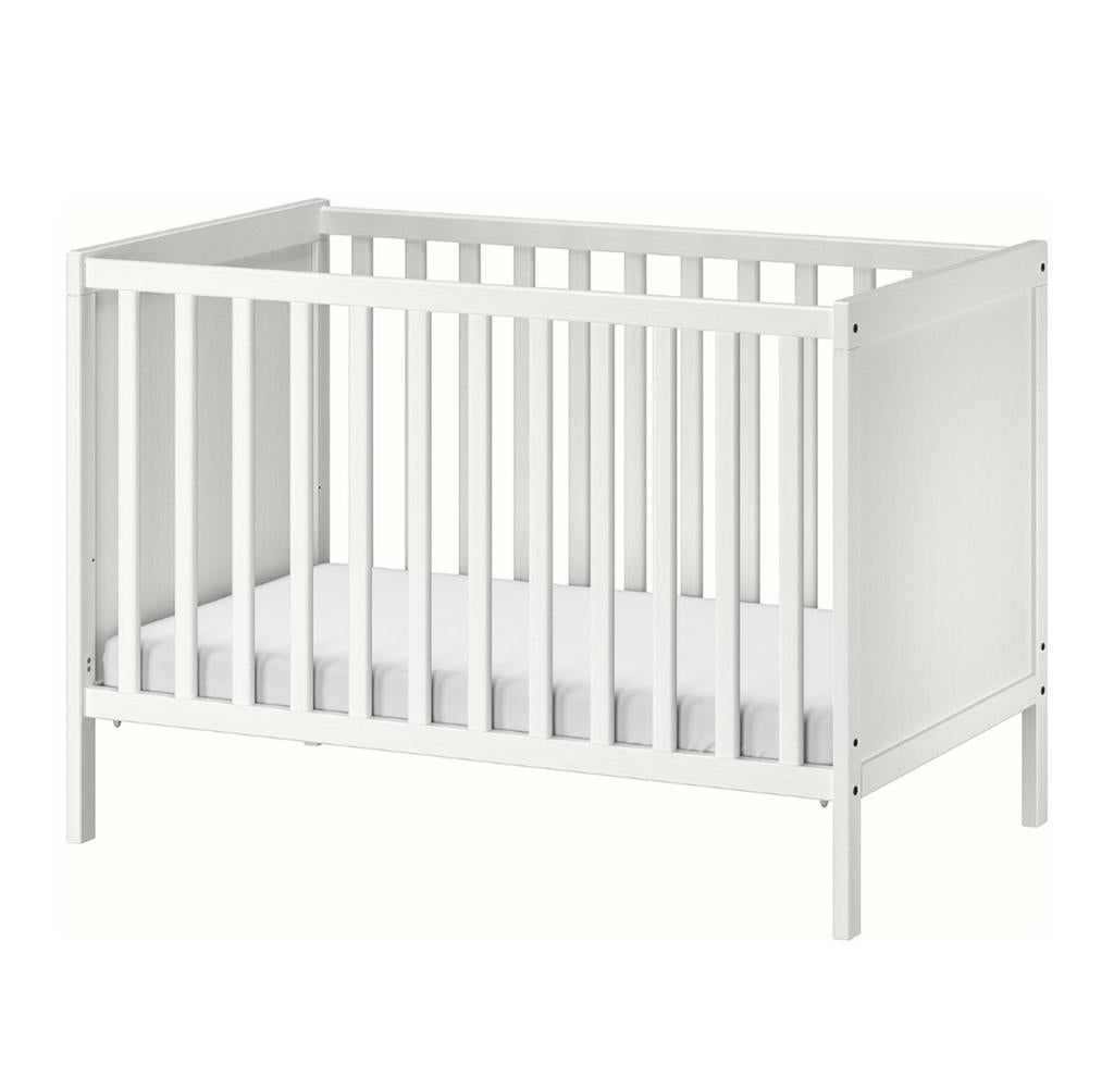 IKEA Sundvik Ledikant Wit 60x120 - Gebruikt, Goede Staat, Doe-het-zelf en Verbouw, Platen en Panelen, Gebruikt, Hout, Ophalen