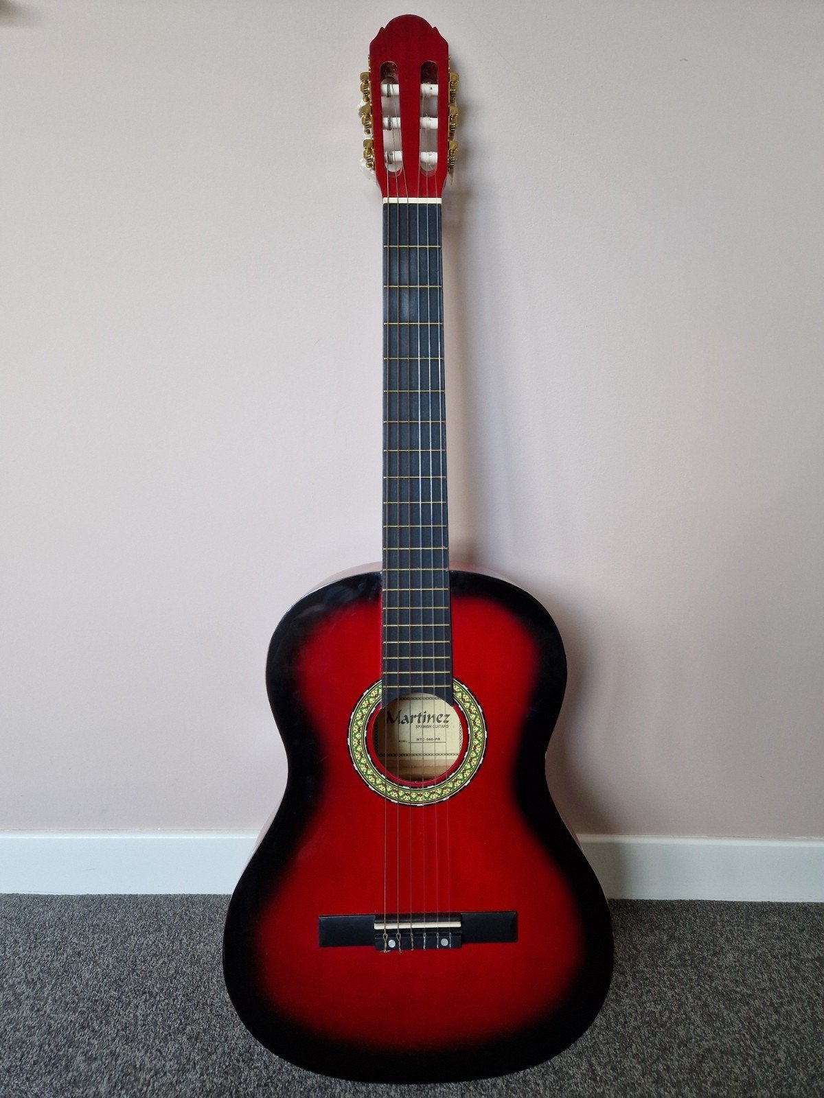 Martinez gitaar zgan, Muziek en Instrumenten, Ophalen, Zo goed als nieuw, Klassieke of Spaanse gitaar