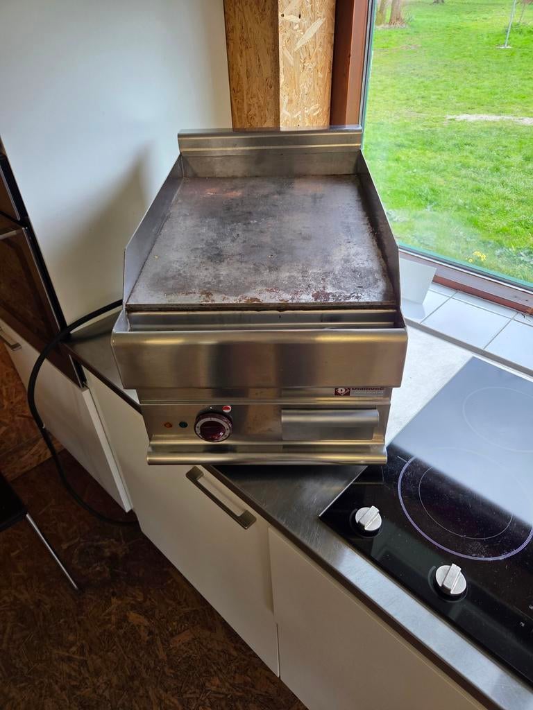 Diamond elektrische braadplaat, Ophalen of Verzenden, Gebruikt, Steengrill