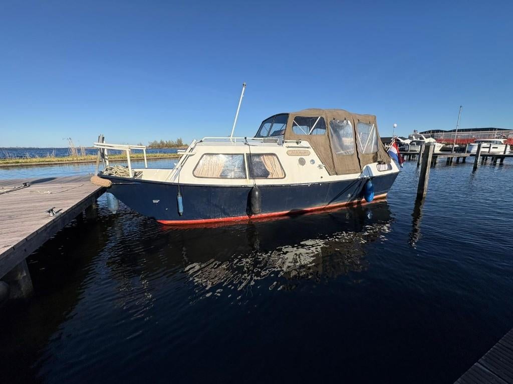 Doerak 680AK kajuitboot, winterstalling betaald, Leimuiden, Watersport en Boten, Gebruikt, Diesel, Doerak, 12 pk