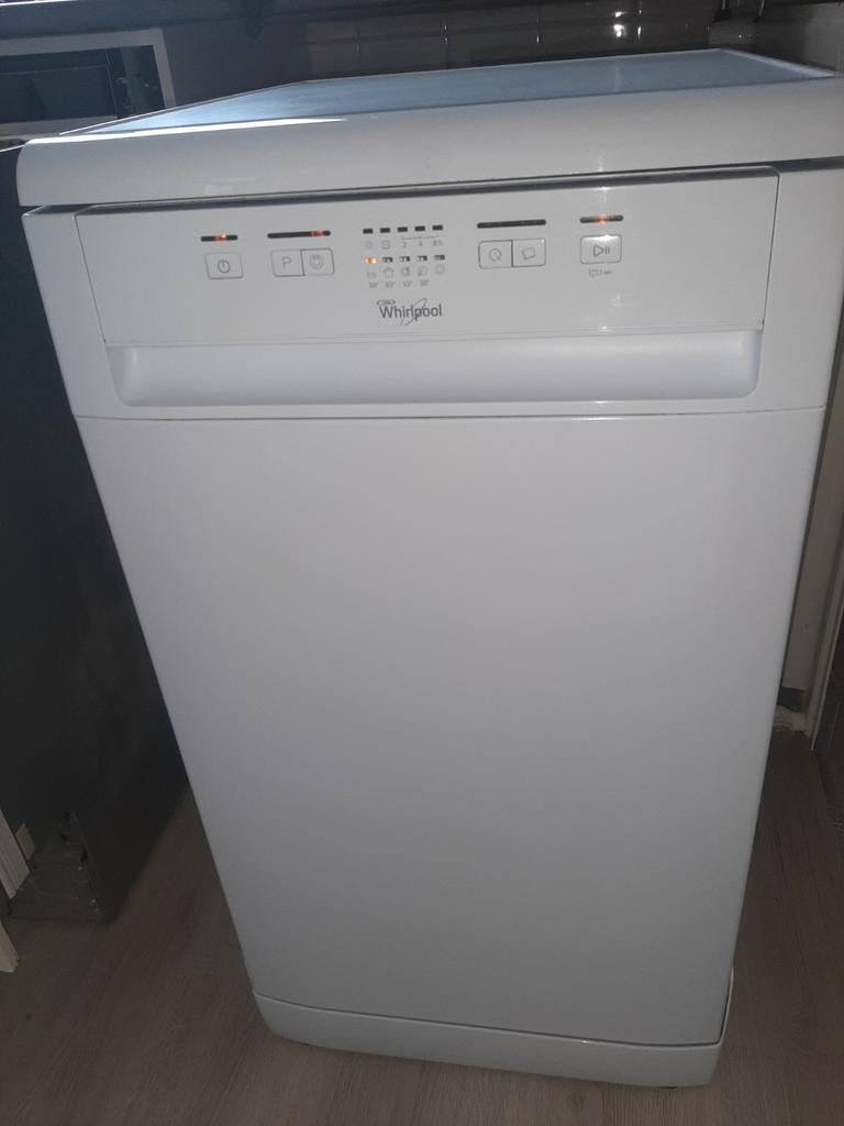 2 a3 persoons whirlpool vaatwasser, Ophalen, Gebruikt, 85 tot 90 cm, Eco programma