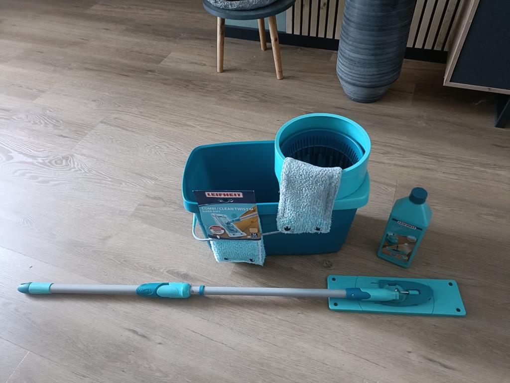 Leifheit Combi Clean Twist maat M, Ophalen, Dweilemmer, -bak, of -wagen