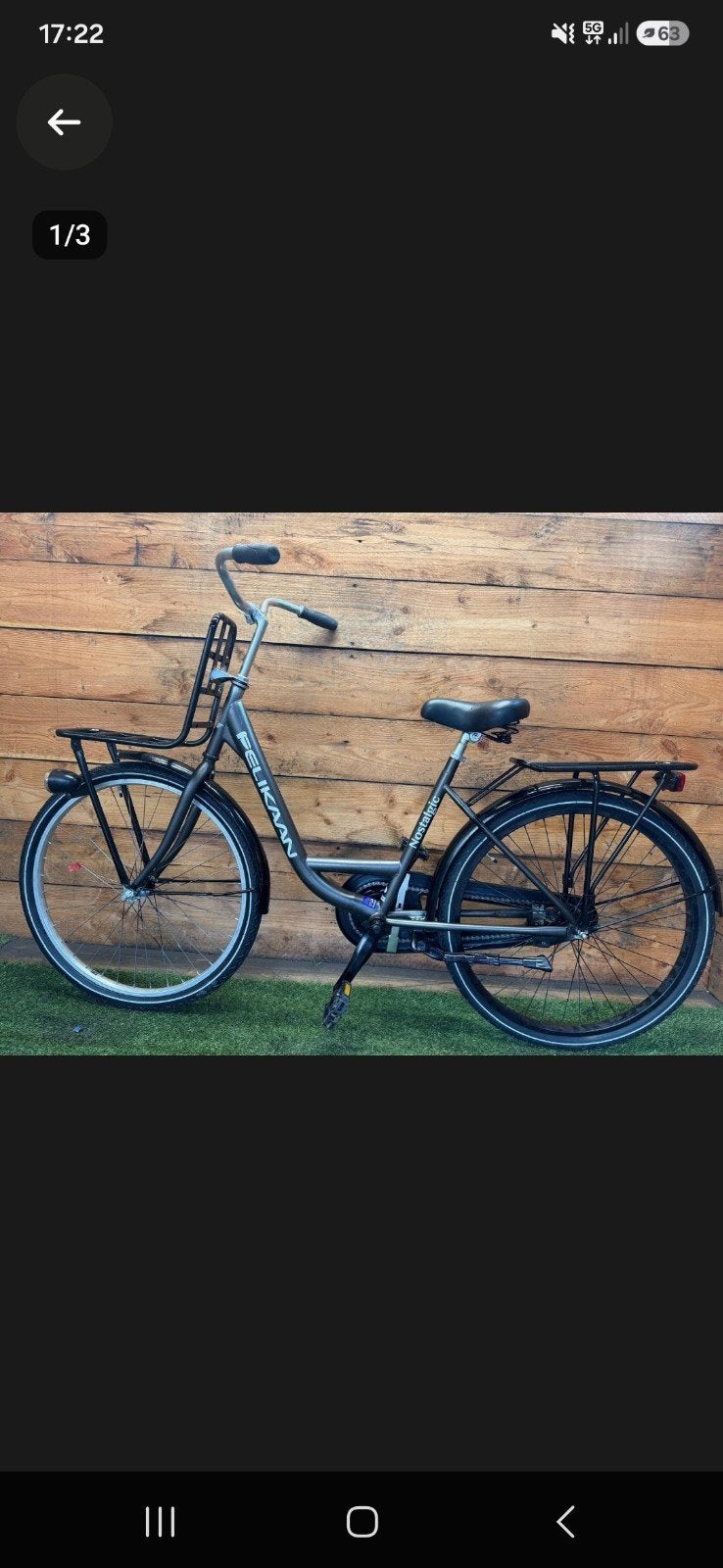 Kleine damesfiets/ meidenfiets/ stationsfiets/ stadsfiets, Terugtraprem, Gebruikt, Ophalen of Verzenden, Pelikaan