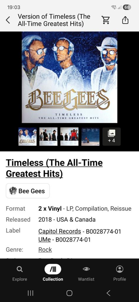 Dubbel LP The Bee Gees,, Ophalen of Verzenden, Zo goed als nieuw, 12 inch, Poprock