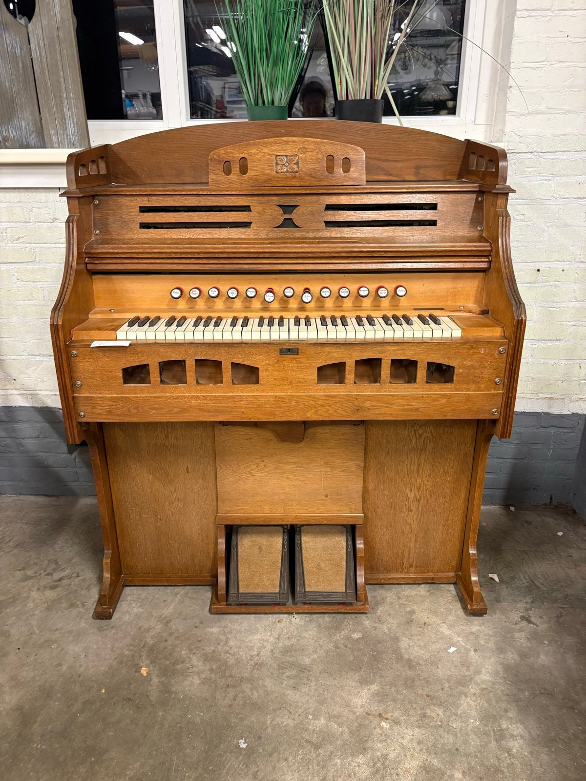 Traporgel - Vintage Orgel met Pedalen, Ophalen, Gebruikt, 1 klavier, Orgel