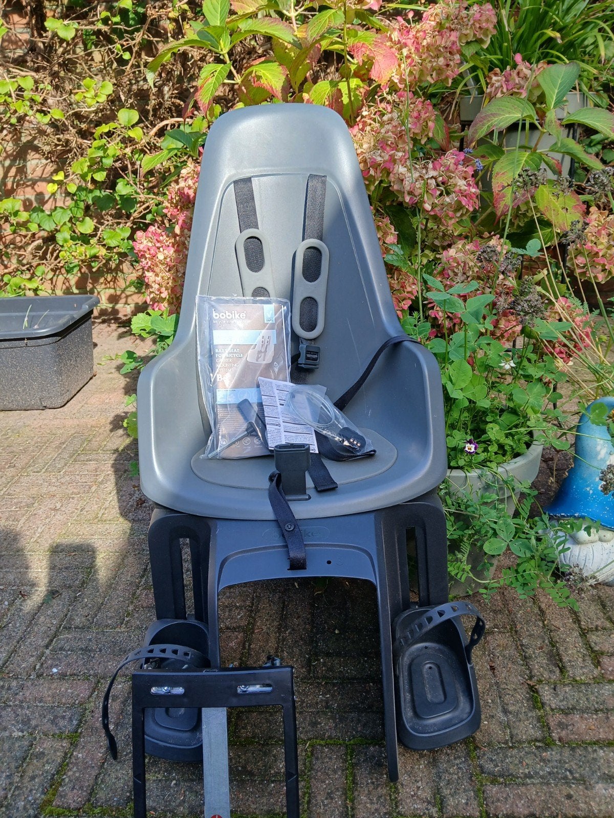 Bobike achterzitje - fietsstoel voor op de bagagedrager, Ophalen, Achterzitje, 9 t/m 18 kg, Bobike