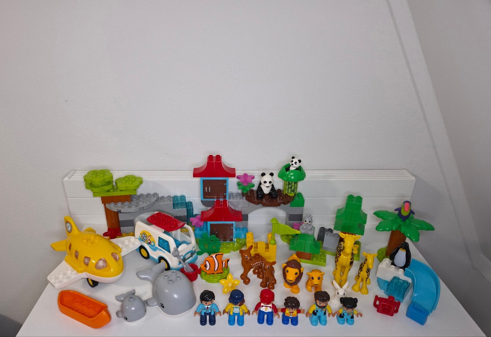 LEGO Duplo Wereld dieren - Set 10907 - Compleet, Compleet, Overige thema's, Ophalen of Verzenden, Zo goed als nieuw
