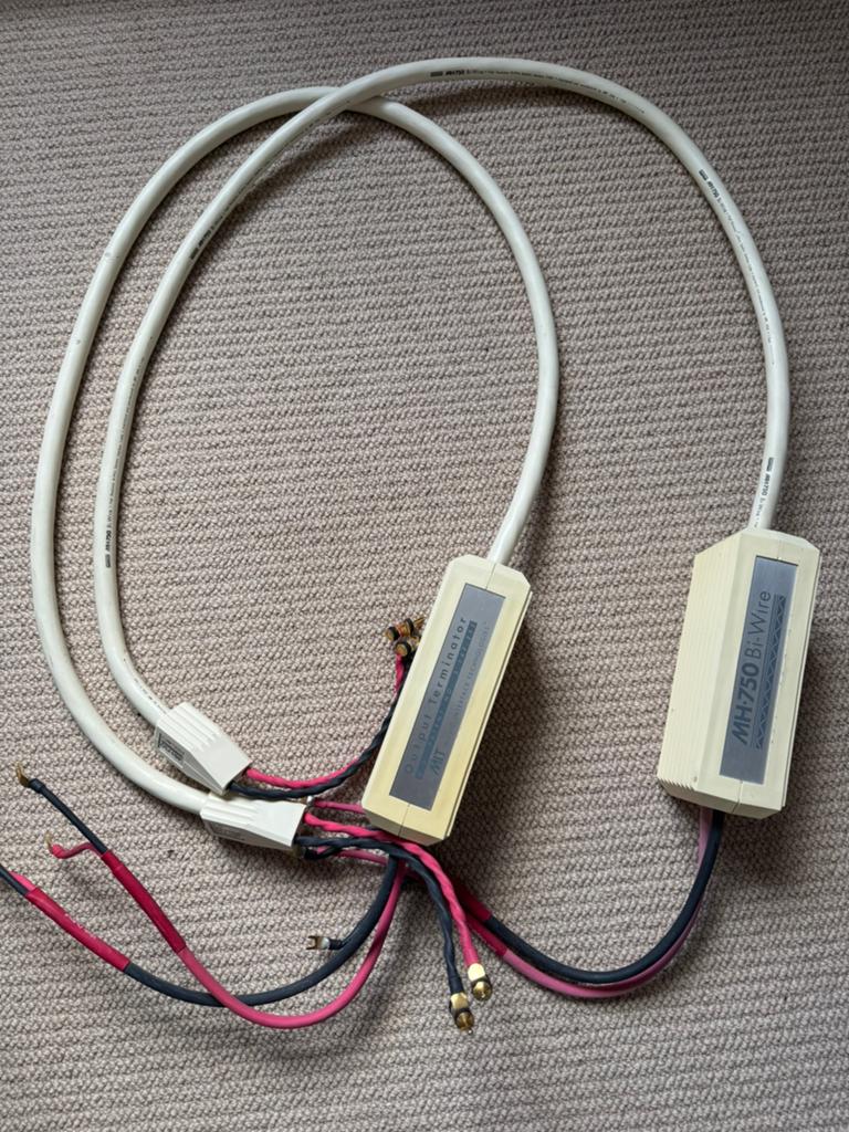 Speakerkabel 2x 240cm MIT MH 750 BI- Wire, Ophalen, Gebruikt, 2 tot 5 meter, Luidsprekerkabel