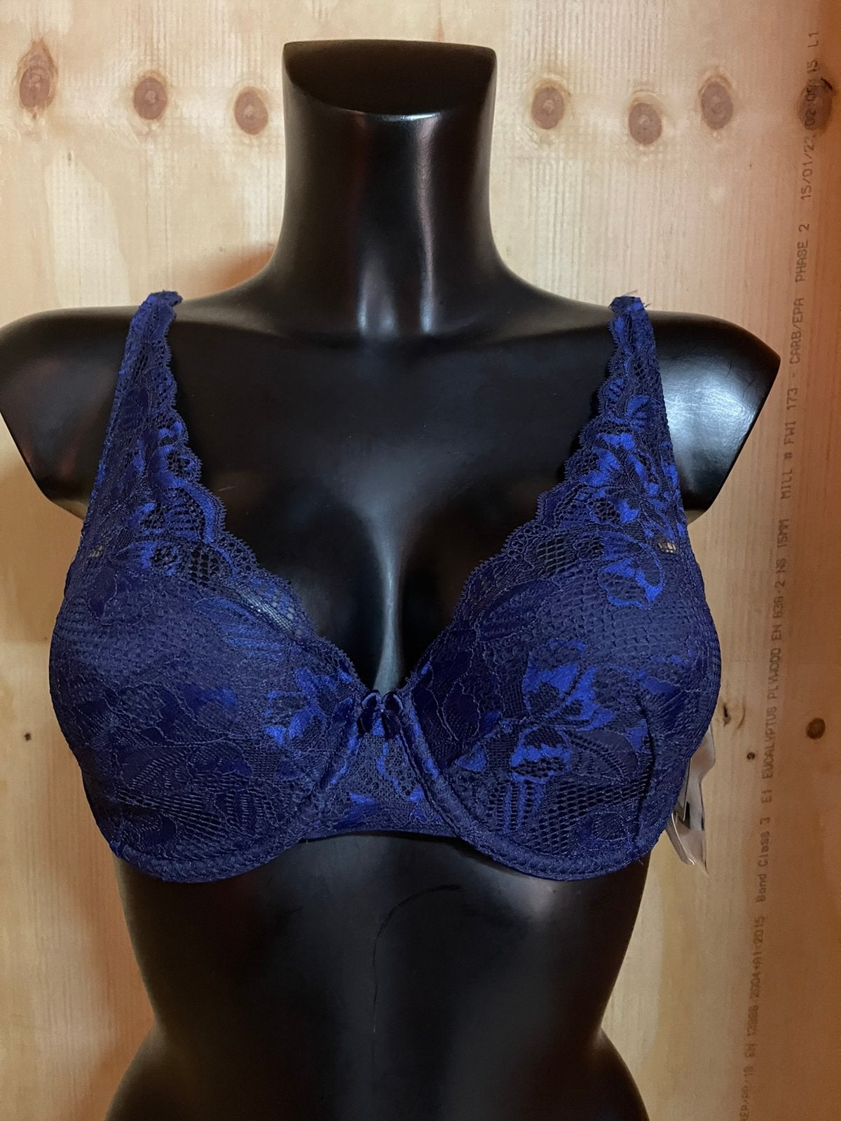 Chantelle bh maat 75d model 2631 kan halter, Verzenden, Blauw, BH