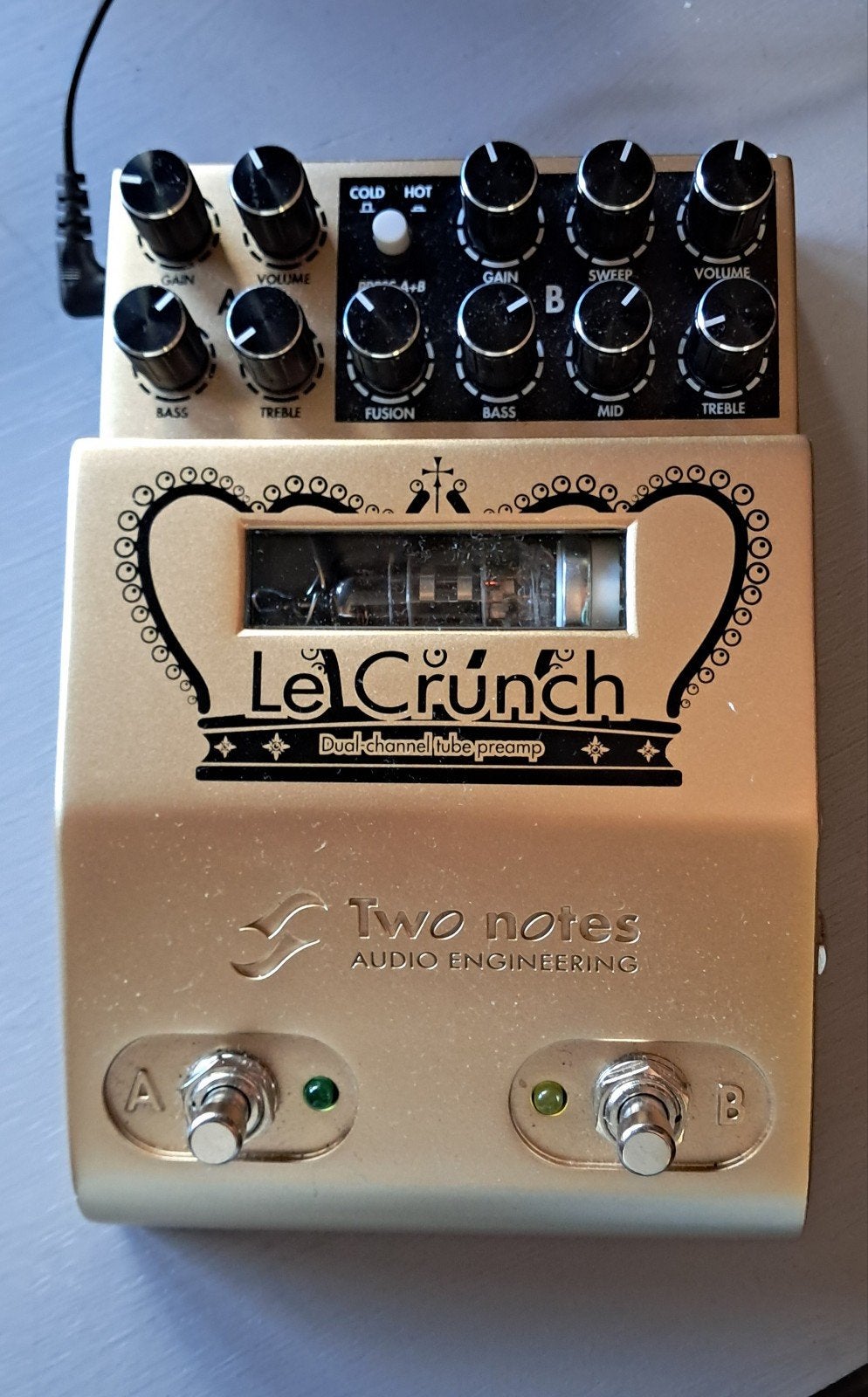 Two Notes Le Crunch, Muziek en Instrumenten, Ophalen of Verzenden, Zo goed als nieuw