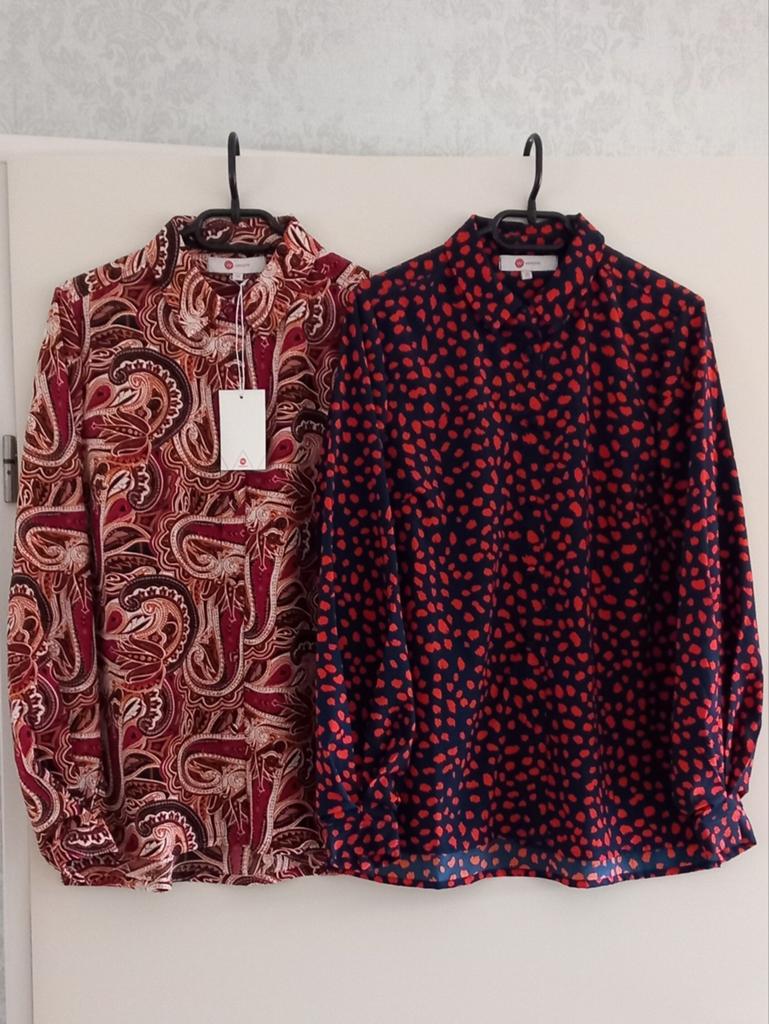 2 Blouses Mt.38 'Wehkamp' (Nieuw en Z.g.a.n.!), Kleding | Dames, Wehkamp, Ophalen of Verzenden, Maat 38/40 (M)