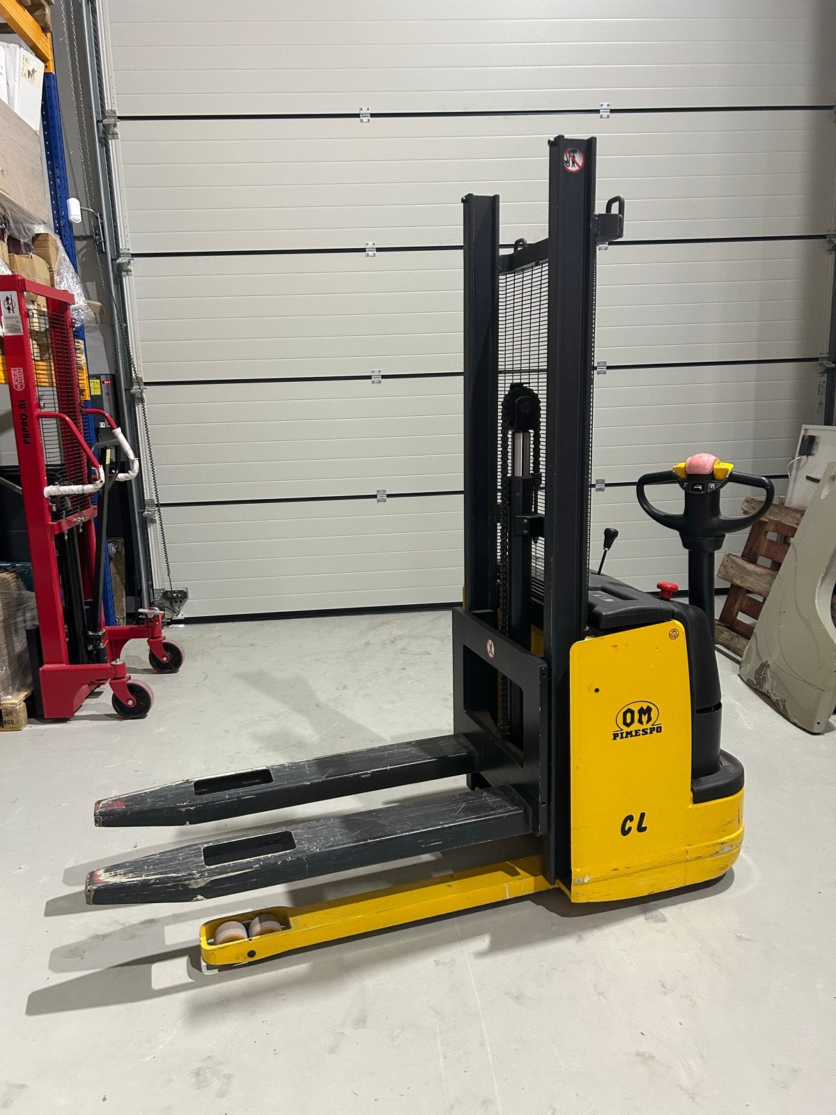 Compacte elektrische stapelaar - OM Pimespo CL 10.5/1800, 1000 tot 2000 kg, Ophalen, Elektrisch, Stapelaar