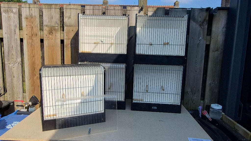 Tt kooitjes, Dieren en Toebehoren, Ophalen, Gebruikt, Hout, Vogelkooi