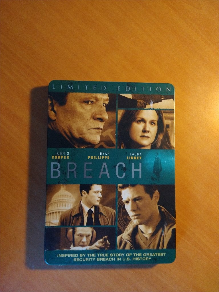 DVD Breach (metal case), Vanaf 16 jaar, Ophalen of Verzenden, Zo goed als nieuw