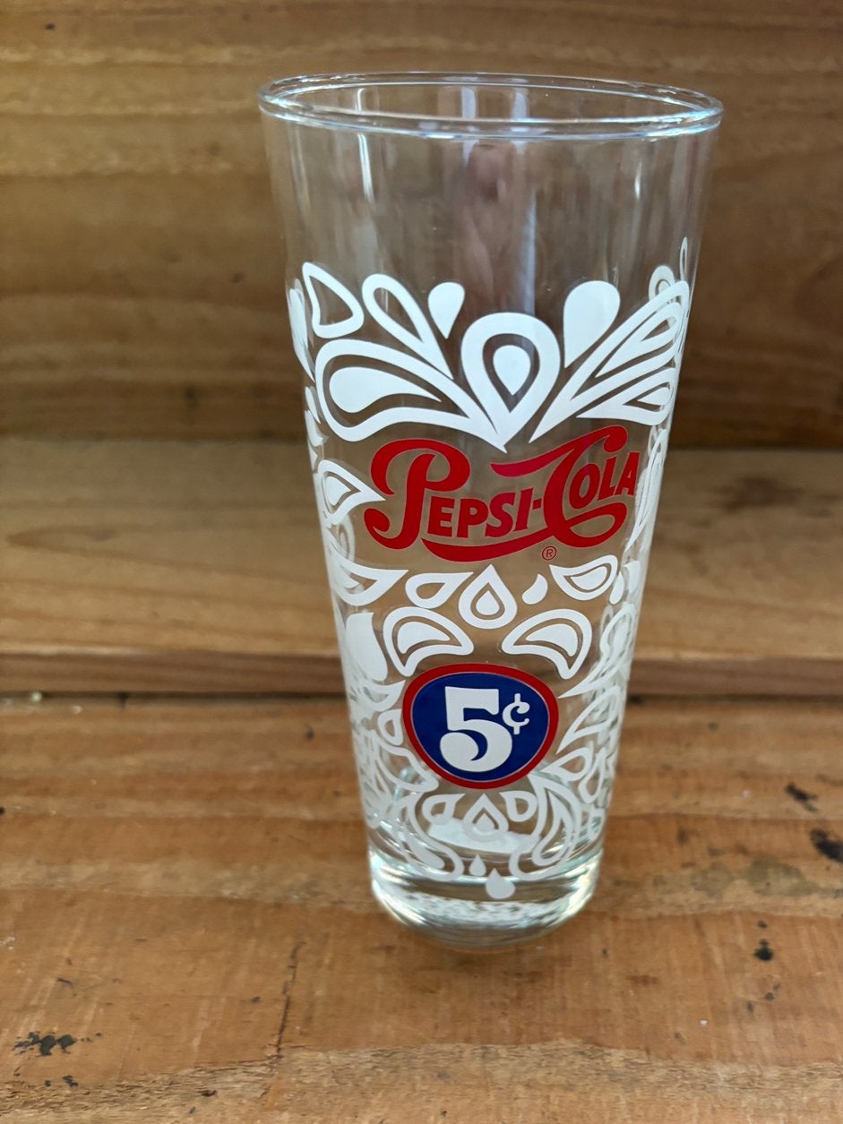 Pepsi cola glas, Ophalen of Verzenden, Zo goed als nieuw, Frisdrankglas
